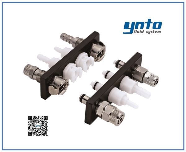 Multi–Mount 多管道面板系列接頭，CPC塑料快速接頭 Multi-Mount Series