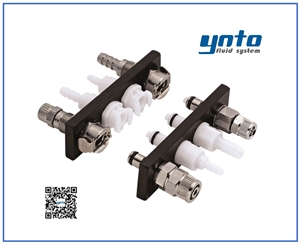 Multi–Mount 多管道面板系列接頭，CPC塑料快速接頭 Multi-Mount Series